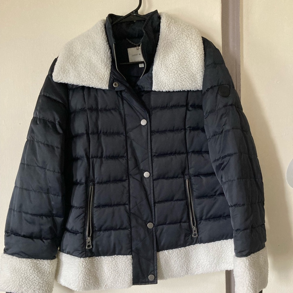 Coat woman’s new luck brand beautiful elegant like sherlyn coat rich look